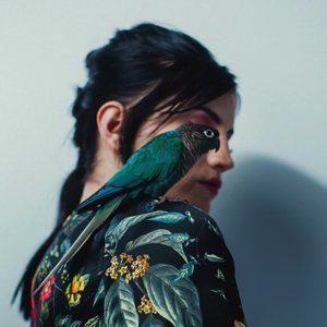 MILK CHICAGO satin floral blazer